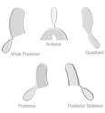 MARK3 Premium Bite Registration Trays 50/bx Posterior